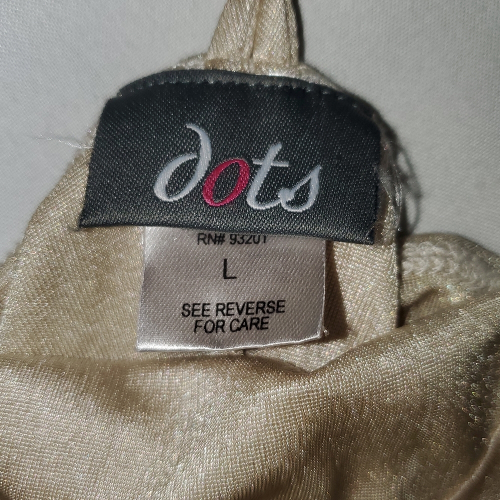 Dots Gold Shimmer Top - Picture 3 of 10